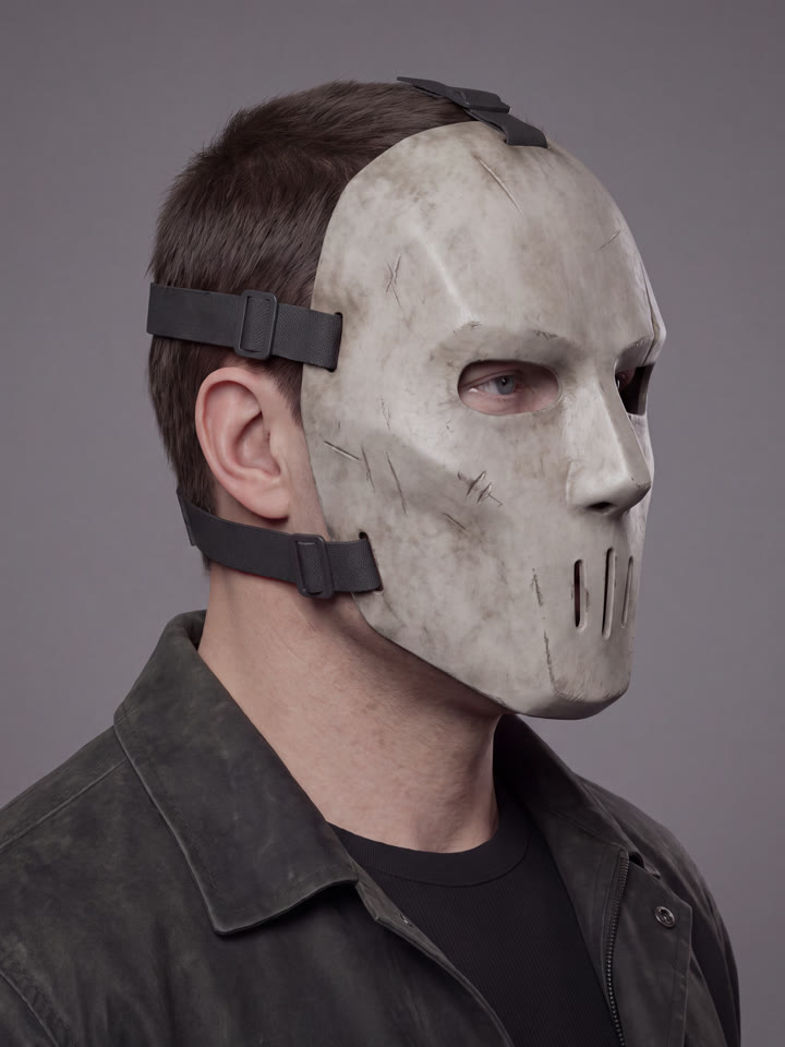 Jeff, masked character reference